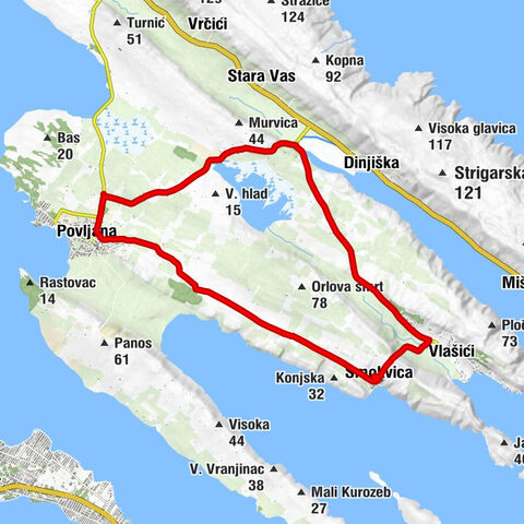 Povljana - Mikulunci - Smokvica