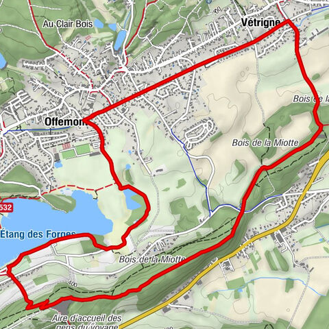Offemont - Belfort - La Miotte - Vétrigne
