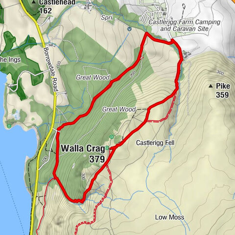 Borrowdale - Walla Crag