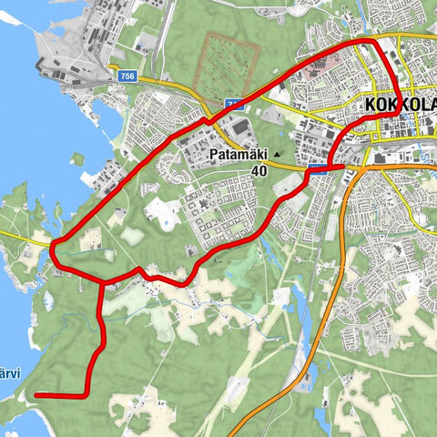 Neristan - Haukioja - Kokkolan kirkko - Kokkola