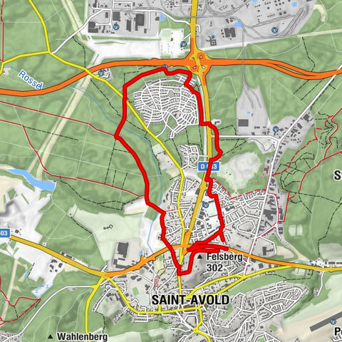 Saint-Avold - Felsberg - Chapelle de la Sainte-Trinité