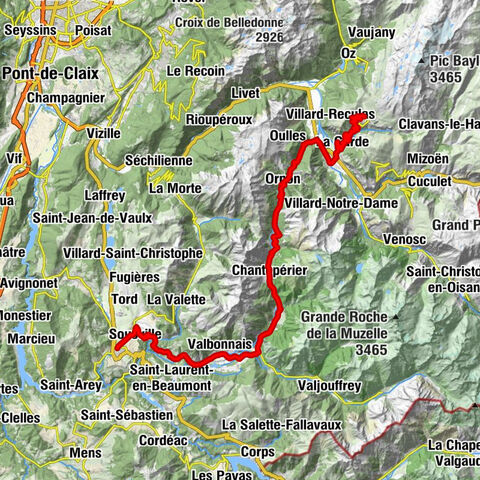 La Mure - Église Saint-Pierre - Église Saint-Vincent - L'Alpe d'Huez