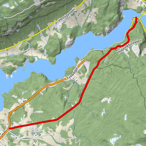 Neset - Raude Skrea - Lajord - Vang