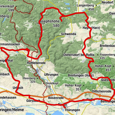 Berga - Kromberg - St. Martini - Josephshöhe