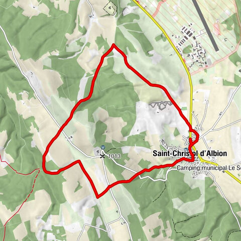 Saint-Christol d'Albion - La Palombiere - Les Agas