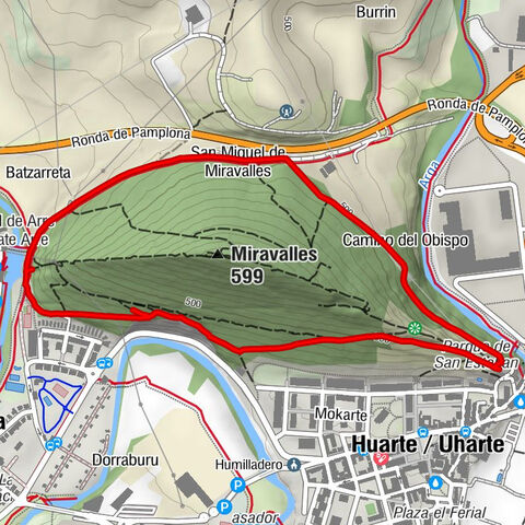 Trinidad de Arre / Trinitate Arre - Huarte / Uharte - Burlada / Burlata - Villava / Atarrabia