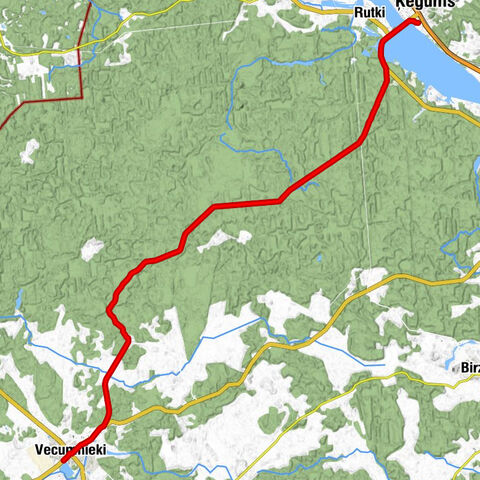 Ķegums - Vecumnieki - Vecumnieku evaņģēliski luteriskā baznīca