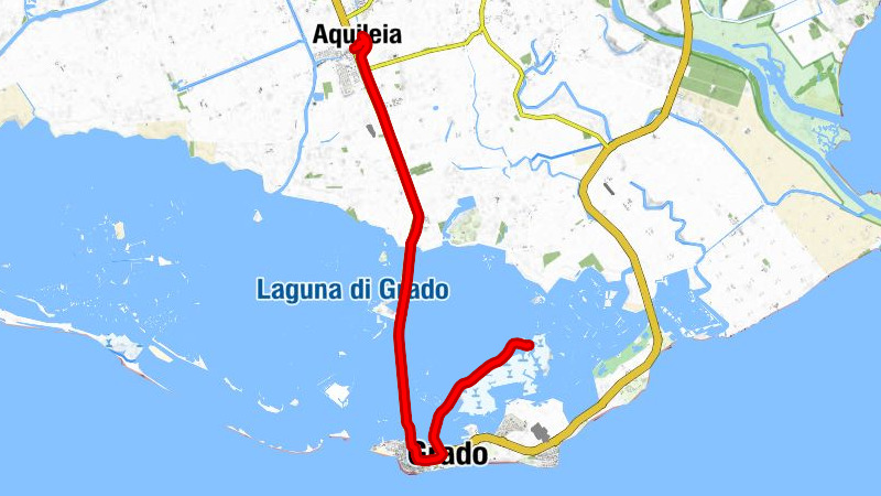 Aquileia - Ai Due Leoni - Santuario di Santa Maria di Barbana - Grado
