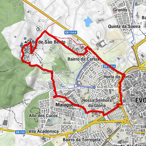 Horta da Porta - Alto de São Bento - Igreja de Nossa Senhora Auxiliadora - Évora