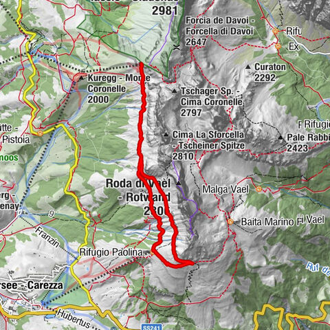 Rifugio Paolina - Laurin's Lounge - Kölner Hütte - Rifugio Fronza alle Coronelle - Paolina