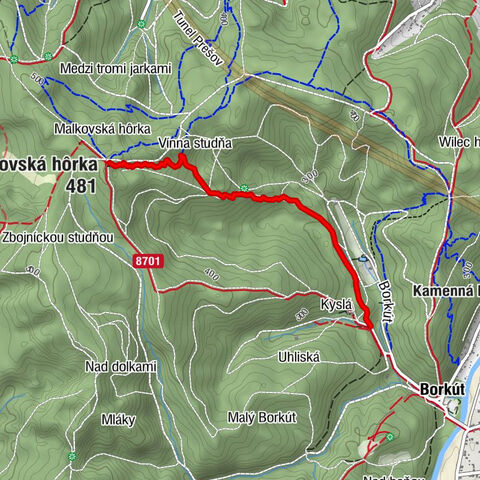 Malkovská hôrka - Prešov