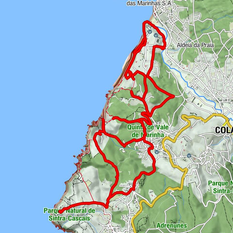 Vigia da Roca - Restaurante Adraga - Igreja de Nossa Senhora da Graça - Nossa Senhora da Conceição