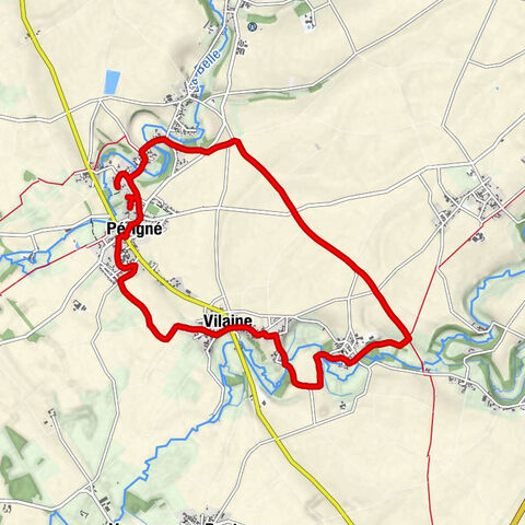 Périgné - La Boucharderie - Vilaine - Riplet