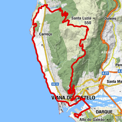 Capela Senhora das Areias - Igreja do Carmo - Igreja da Caridade - Santuário de Santa Luzia