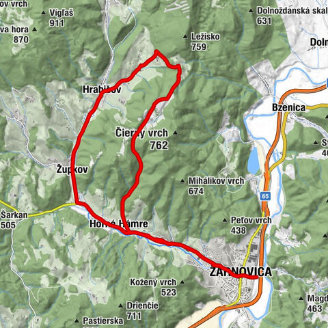 Žarnovica - Kabina - Kostol Nanebovzatia Panny Márie