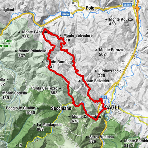 Cagli - Civita - Bufano - Cappuccini