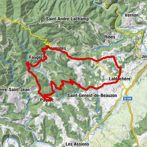 Église Saint-Pierre-aux-Liens - Église Saint-Théobald - Église Saint-Hippolyte - Planzolles