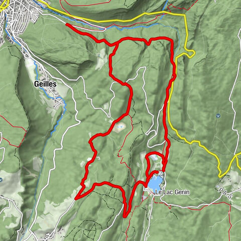 Oyonnax - La Beliere - Auberge du Lac Genin - Pré Gavand
