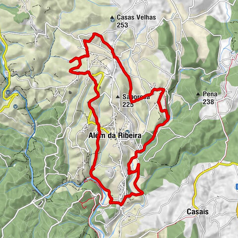 Eira do Moleiro - Fervença - Ermida da Enxofreira - Além da Ribeira e Pedreira