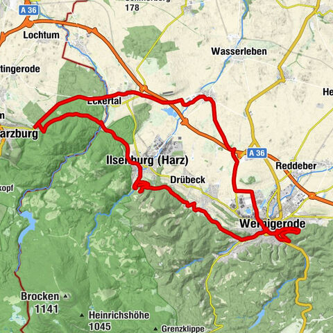 Bad Harzburg - Stiftskirche St. Sylvestri - Kammerberg - Sophienhöhe