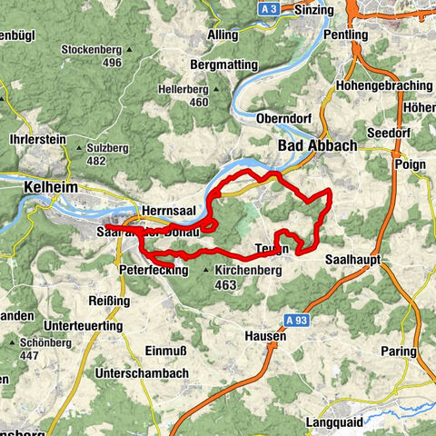Saal a.d.Donau - Maria Himmelfahrt - Wallfahrtskirche Frauenbründl - Alte Post Untersaal