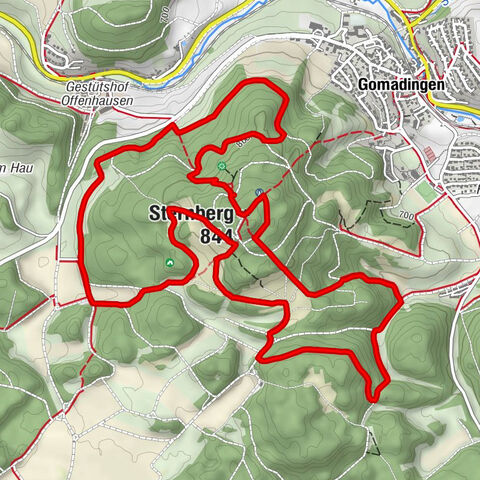 Gomadingen - Sternberg - Kohlplatte