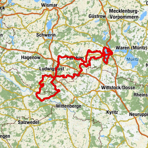 Hotel Restaurant Stadt Hamburg - Strauchberg - Ruhner Berge - Dorfkirche Boberow