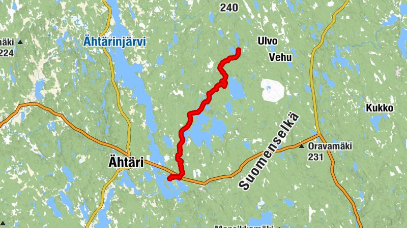 Ähtäri - Valkeamäenperä - Reijo - Arpainen