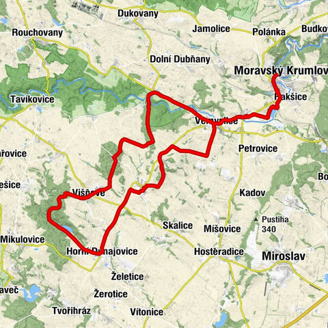 Moravský Krumlov - Narození Panny Marie - Poutní místo - Kostel Povýšení sv. Kříže