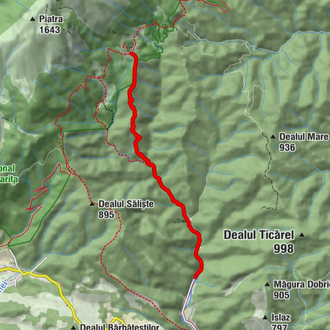 Bărbătești - Cotul Malului - Izvor