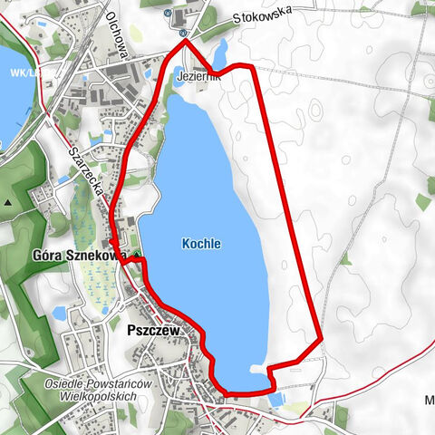powiat międzyrzecki - Jeziernik - Góra Sznekowa - Pszczew