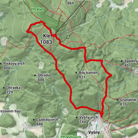 Klet (1.084m) by Wilson Holz