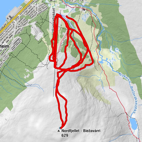 Tromsø, Skitour mit Liftfaktor