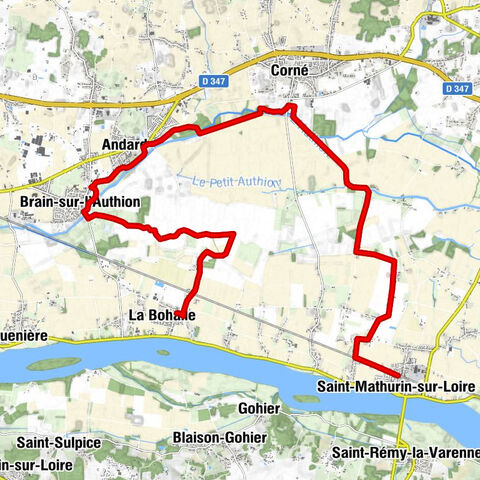 L'Authion à vélo