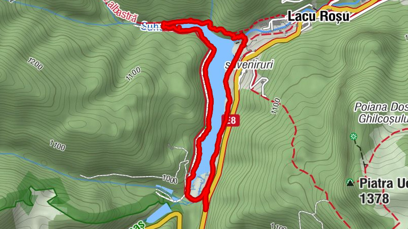 Rund um den Lacul Rosu