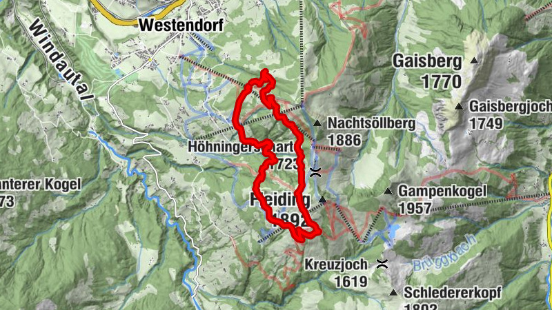 Rundwanderung über Wasserfallweg und Alpenrosensteig