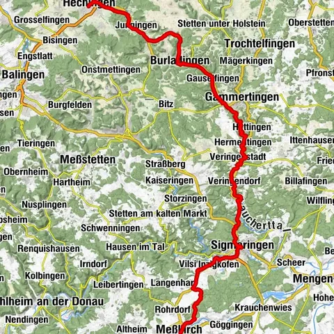 Hohenzollerischer Jakobusweg - von Hechingen nach Meßkirch