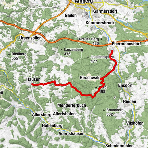 Erzweg (10): Theuern - Heimhof