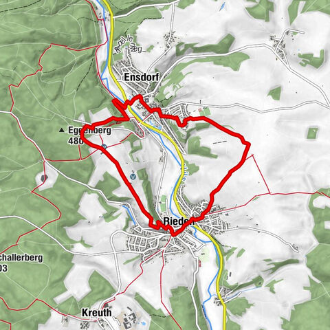 Asam-Schlaufe am Jurasteig
