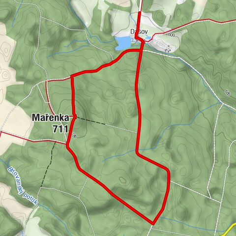Štěměchy - Dašov - Mařenka