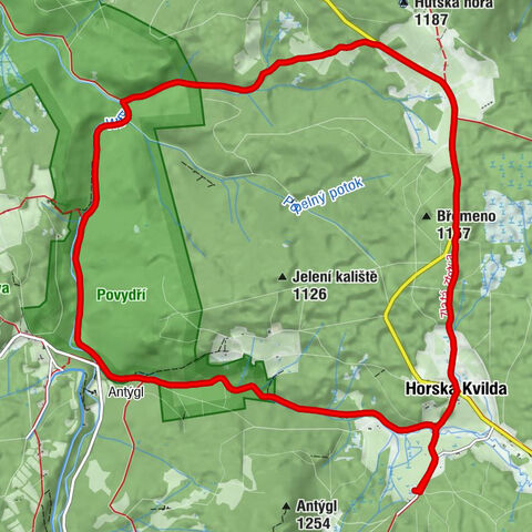 Horská Kvilda - Rankl - Turnerova chata