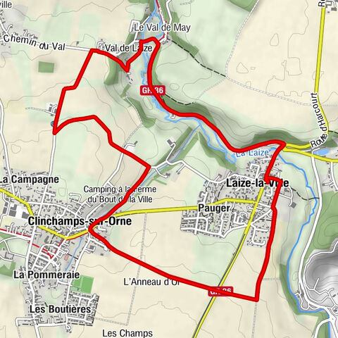 Laize-la-Ville - Clinchamps-sur-Orne - Val de Laize - Le Val de May