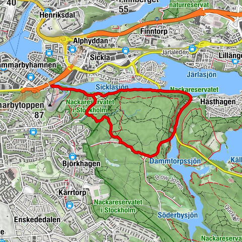 Stockholm - Nacka - Hästhagen - Nacka kommun