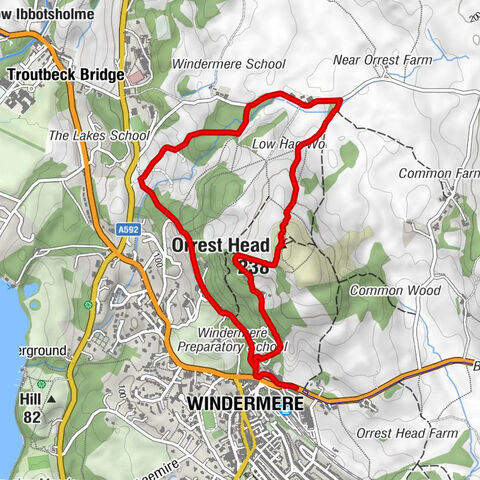 Windermere - Orrest Head