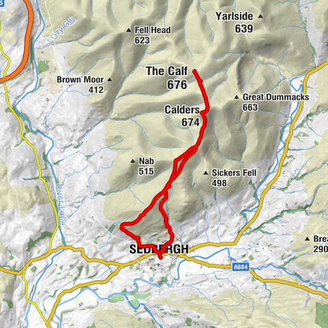 Saint Andrew's - Calders - The Calf - Arant Haw