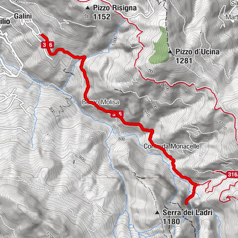 Galati Mamertino - Borgo Molisa - Acqua di Roccia - Cascate del Catafurco