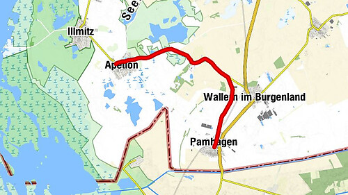 Lange Lacke cycle path