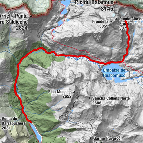 Asador La Sarra - Llano de Corralones - Paso del Onso - Plano Cheto