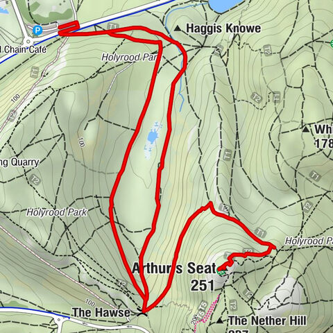 Edinburgh - Arthur's Seat - Haggis Knowe - Northfield/Willowbrae