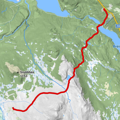 Storhøliseter - Søre Risdalsætra - Storhøsætrin - Ruten Fjellstue